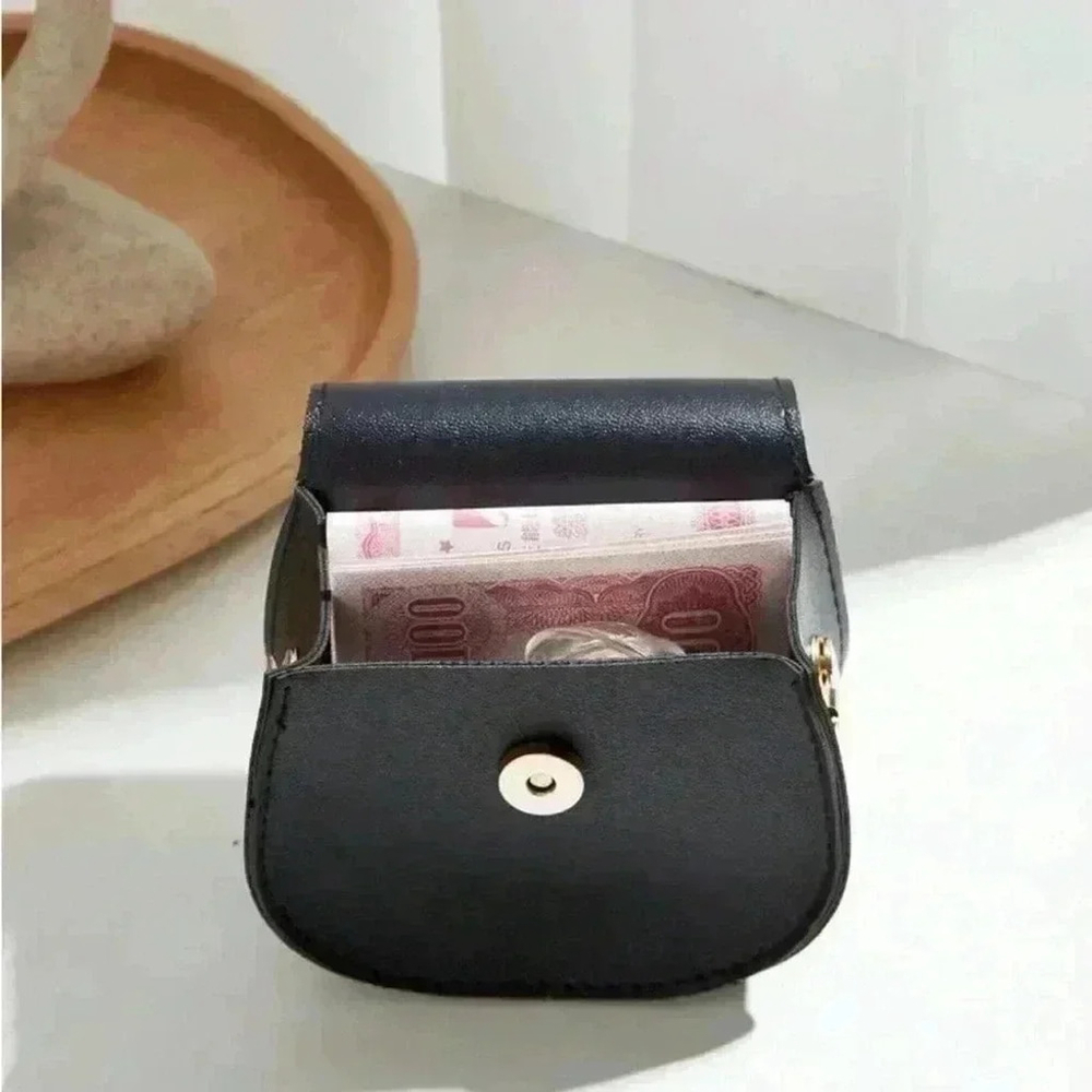 ⚠️Clearance Mini Solid Black Crossbody Bag - Picture 6 of 6